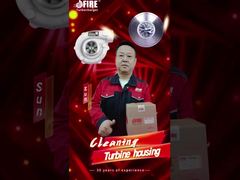 タービンハウジングの洗浄