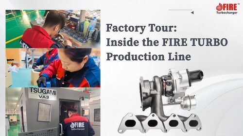 Latest company news about 工場内：FIRE TURBO ターボチャージャー生産ライン